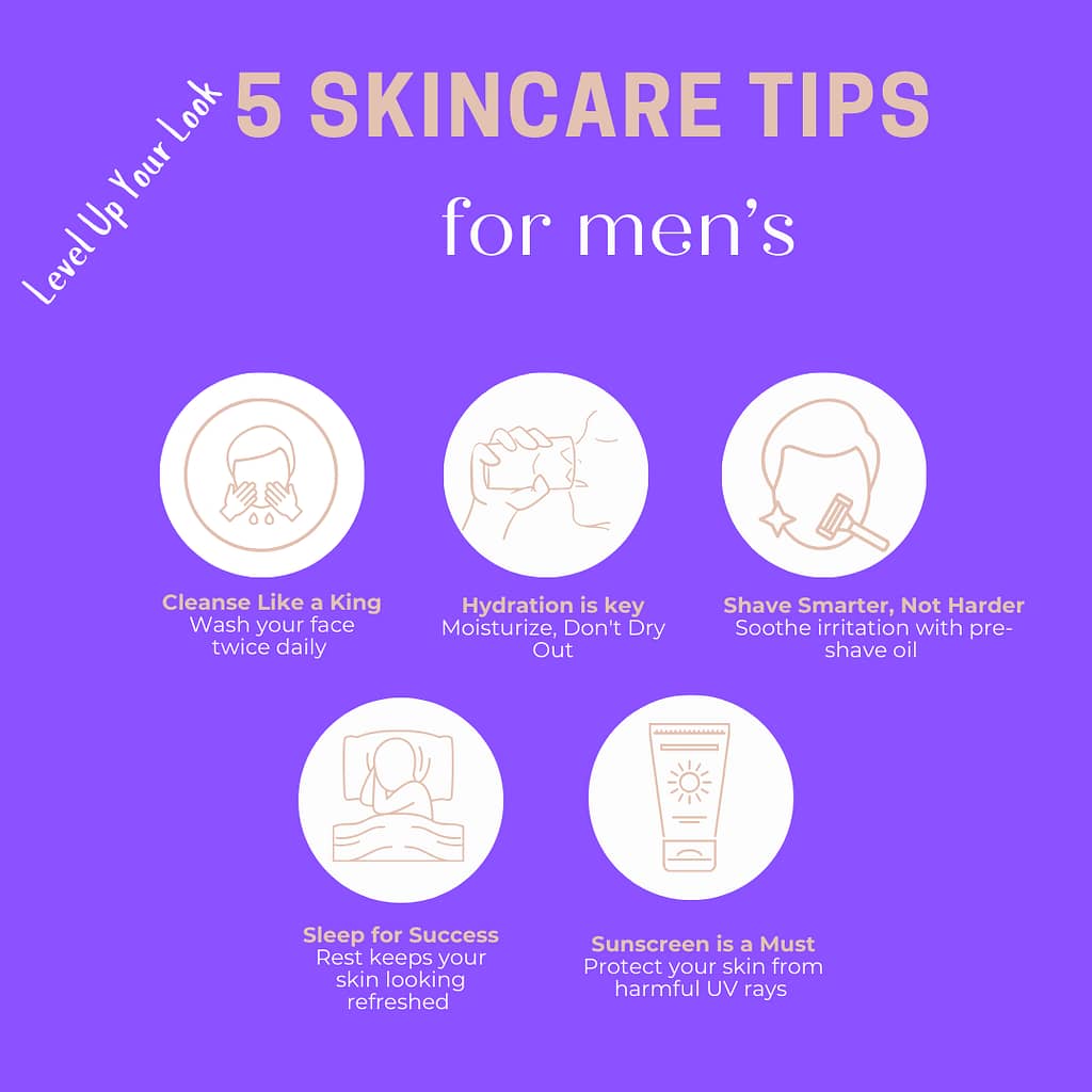men's skincare tips